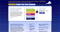 Desktop Screenshot of communitysolutionsva.org