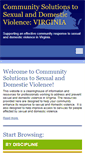 Mobile Screenshot of communitysolutionsva.org